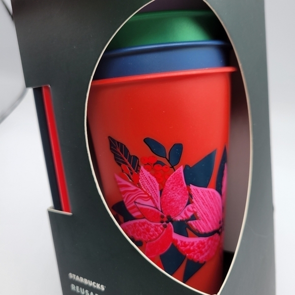 Starbucks Christmas Winter Reusable Cold Cups - Picture 2 of 8